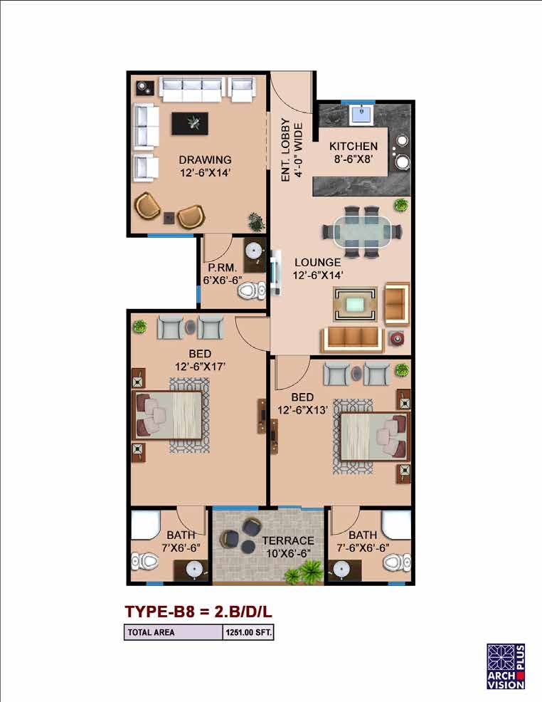 Daisy floor plan
