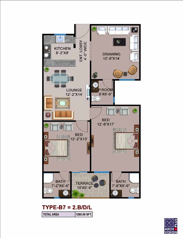 Gardenia floor plan