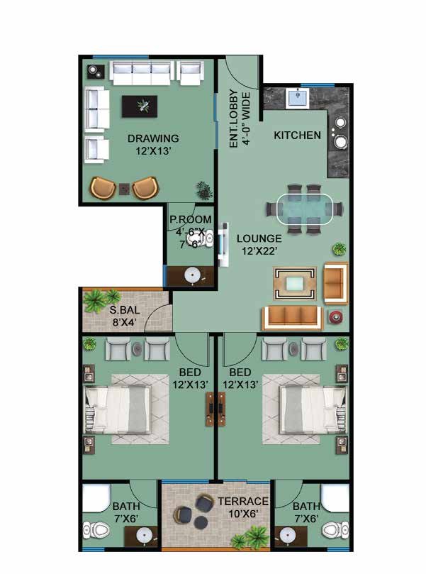 Magnolia floor plan