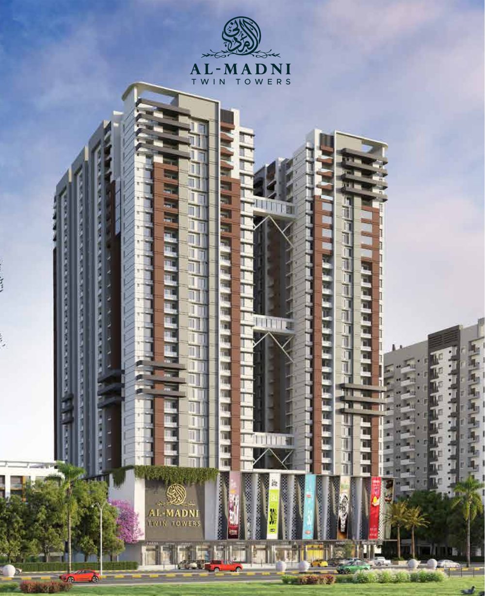 Al-Madni Twin Towers elevation